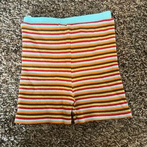 Hannah banana striped shorts